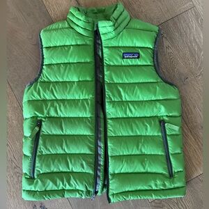 Patagonia Vibrant Green Down Vest